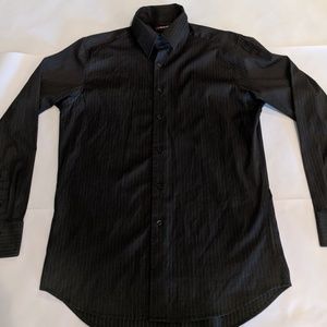 Red level nine boys large button down dress shirt